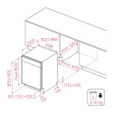 Built-in dishwasher Teka