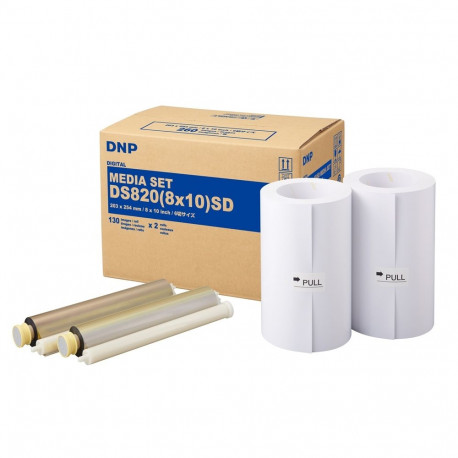 DNP Paper DM812820 2 Rolls with 110 prints 20x30 for DS820