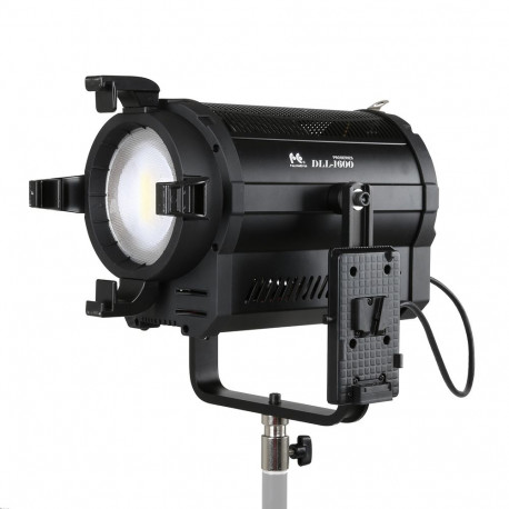 Falcon Eyes Bi-Color LED Spot Lamp Dimmable DLL-1600TDX on 230V or Battery