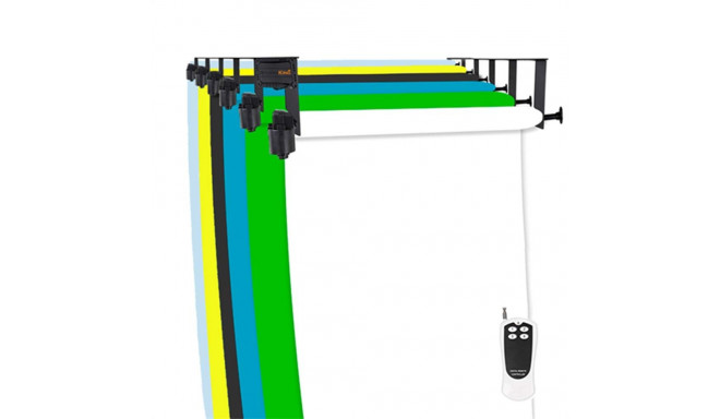 StudioKing Background System Electric B-6WE for 6 rolls