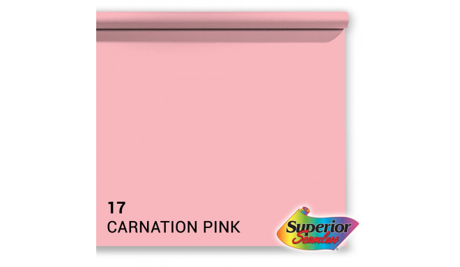 Superior paberfoon 2,72x11m, 17 carnation pink