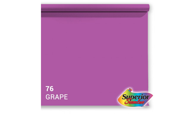 Superior Background Paper 76 Grape 1.35 x 11m