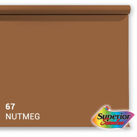 Superior paberfoon 1,35x11m, nutmeg (67)