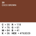 Superior Background Paper 20 Coco Brown 1.35 x 11m