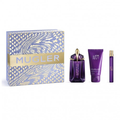 THIERRY MUGLER ALIEN EAU DE PARFUM 60ML VAPORIZADOR + LOCION CORPORAL 50ML + MINIATURA EAU DE PARFUM