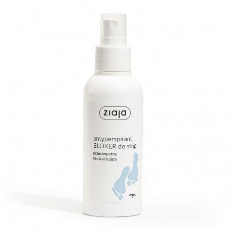 ZIAJA ANTI-TRANSPIRANT BLOCKER SPRAY PARA PIES 100ML VAPORIZADOR