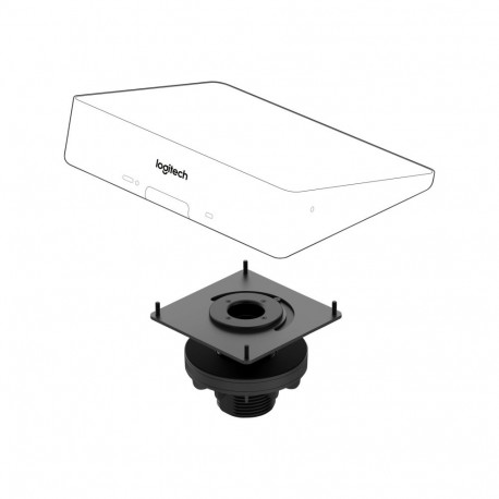LOGITECH Tap Table Mount videokonverentsi kontrolleri kinnituste komplekt Room Solution Base Bundle 