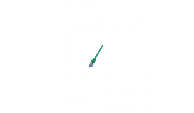 LogiLink CAT6A 0.25m green