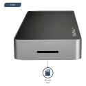 "StarTech DUAL MONITOR USB C DOCK - PD"