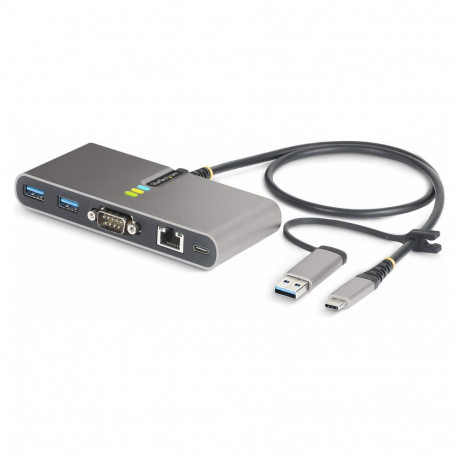 StarTech jaotur USB-C/USB-A GBE RS232
