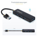 "StarTech 4-PORT USB-A HUB 5GBPS PORTABLE"