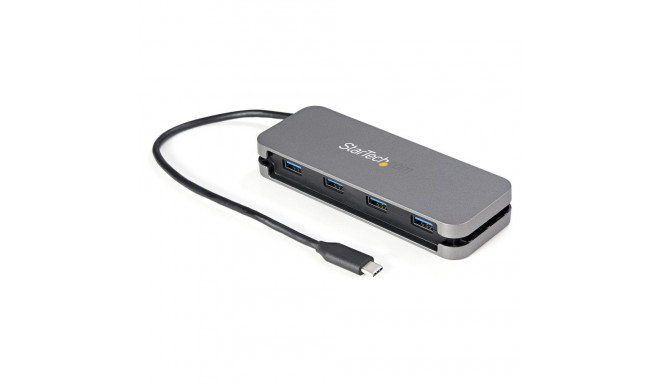 "StarTech Startech USB-C Hub 4Port USB-A 28,5cm Kabel silber"