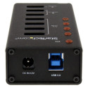"StarTech 4PT USB3 HUB PLUS 3 CHARGE PTS"