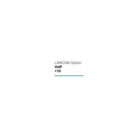 "VoIP Advanced Option - Lizenz - 10 gleichzeitige VoIP-Leitungen"
