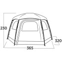 "Easy Camp Kuppelzelt Sandland Yurt (braun, fr 6 Personen, Modell 2025)"