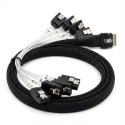 "SATA 8x1 BROADCOM 1m Black"