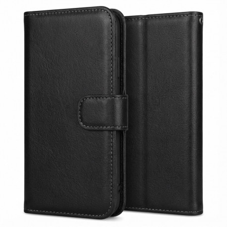 "dbramante1928 Oslo - Flip-Hlle fr Mobiltelefon - Polyurethan (PU), Kunststoff - Schwarz - fr Samsun