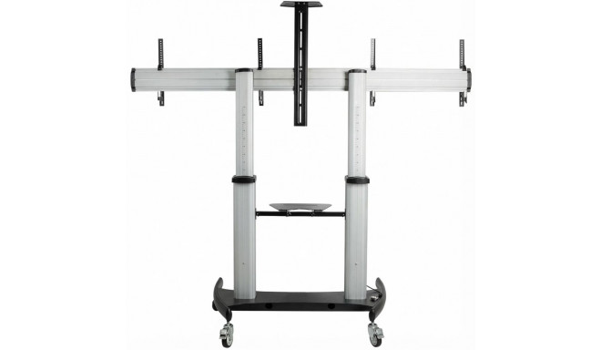 "StarTech DUAL TV CART - 37-60IN DISPLAY"