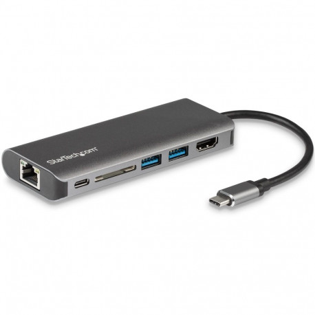 "D StarTech USB-C MULTIPORT ADAPTER W/ SD"