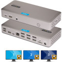 "D StarTech 3X MONITOR USB4 DOCK 100W PD"