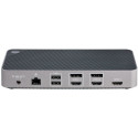 "D StarTech TRIPLE MONITOR DOCKING STATION"