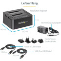 "D StarTech USB 3.1 HDD DUPLICATOR DOCK"