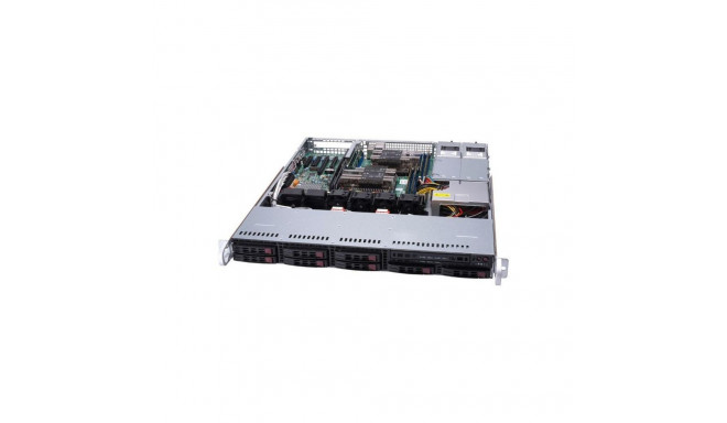 "Barebone Server Supermicro 1U Dual 3647; 8 Hot-swap 2.5""; 600W Redundant Platinum; Super Server 10