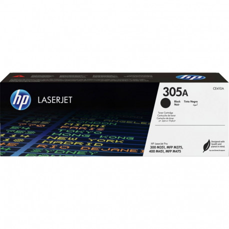 "HP 305A original LaserJet Toner cartridge CE410A black standard capacity 2.090 pages 1-pack"