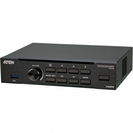 "ATEN VP2120 Seamless Prasentation Switch mit Quad View"