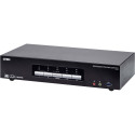 "ATEN CS1964 4-Port USB 3.0 4K DisplayPort Dreifach Display KVM Switch"