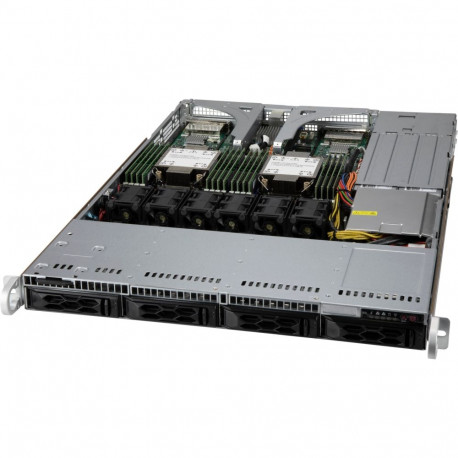 "1HE Supermicro Gehäuse SuperChassis 1U CSE-LA15TQC-R860AW"