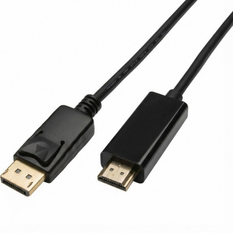 Captiva DisplayPort-HDMI kaabel must 4K 60Hz 1m HighSpeed