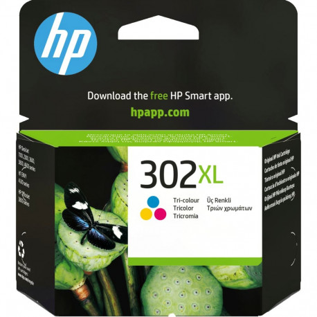 "HP Tinte 302XL (F6U67AE) color Druckerpatrone"