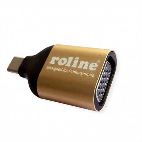 "ROLINE GOLD Display Adapter USB Typ C - VGA"