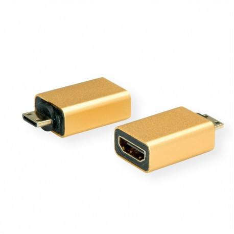 "ROLINE GOLD HDMI-Adapter HDMI BU - HDMI Mini ST"