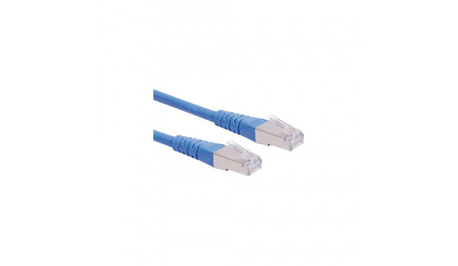 "ROLINE Patchkabel Kat.6 Class E S/FTP PiMF blau 0.5m"