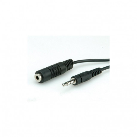 "ROLINE 3.5MM VER.-KABEL ST/BU.5M"
