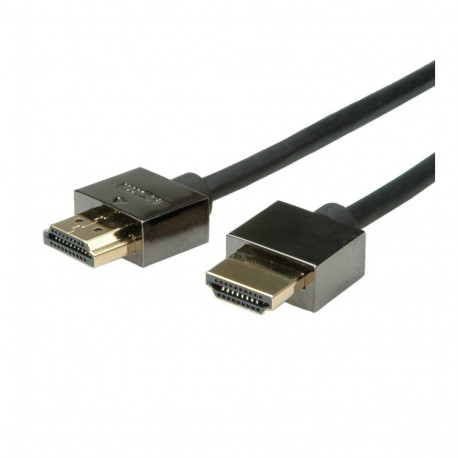 "ROLINE Notebook HDMI High Speed Kabel mit Ethernet schwarz 5m"