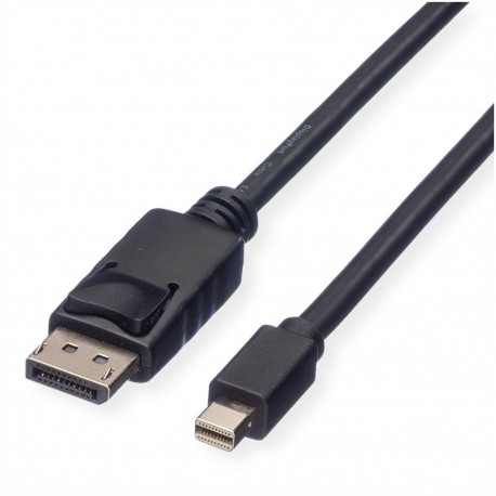 "ROLINE DisplayPort Kabel DP ST - Mini DP ST schwarz 3m"