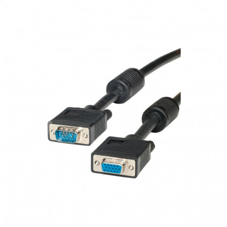 "ROLINE VGA-Kabel HD15 ST - BU mit Ferritkern 3m"