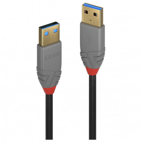 "LINDY USB 3.0 Kabel Typ A/A Anthra Line M/M 5m"