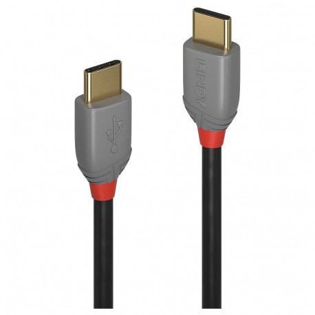 "LINDY USB 2.0 Kabel Typ C/C Anthra Line M/M 2m"