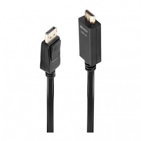 "LINDY DisplayPort an HDMI Kabel 4K30 (DP: passiv) 3m"
