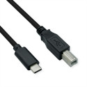 "USB2.0 KABEL TYP C-B 1 8M"