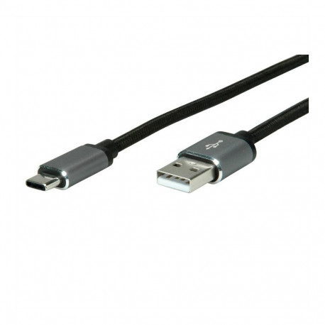 "ROLINE USB2.0 KABEL C-A SLBR-SW 3M"