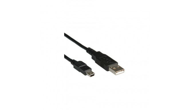 "ROLINE USB2.0 KABEL A-5PMINI 3M"