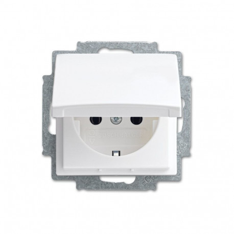 Busch-Jaeger BJ 20 EUK-914 Schuko alpiinvalge pistikupesa sisu Busch-balance SI