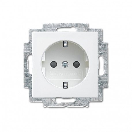 Busch-Jaeger BJ 20 EUCB-914 Schuko pistikupesa sisu alpivalge Busch-balance SI