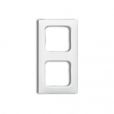 Busch Jaeger BJ 2512-214K-102 2-osaline lineaarne raam 102 Reflex SI alpivalge