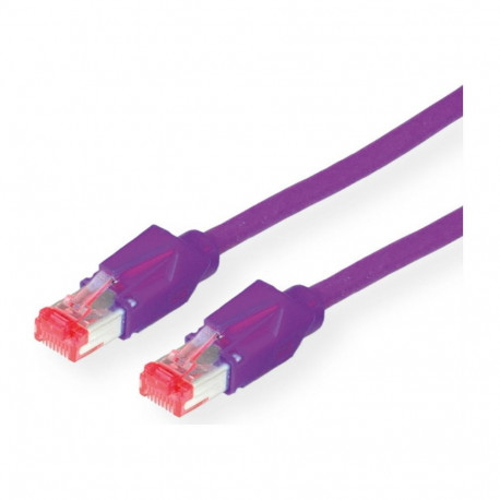 "DTWYLER Patchkabel Cat.6 (Class E) S/FTP, CU 7702 flex LSOH, Hirose TM21, violett, 3 m"
